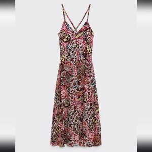 Zara Floral maxi dress